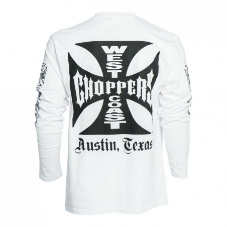 West Coast Choppers T-Shirt USA Loup Pipe